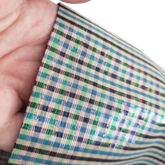 NEW pushbutton Check Twisted Ribbon Point Mini Skirt Preppy Plaid Large Bow Cute - Picture 8 of 11